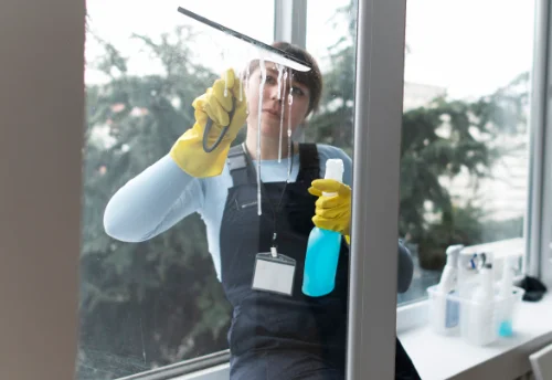 Nettoyage de vitres intérieures et extérieures à Collandres